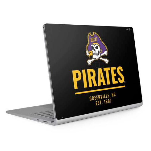 East Carolina University Pirates Greenville NC Surface Book 2 13.5in Skin